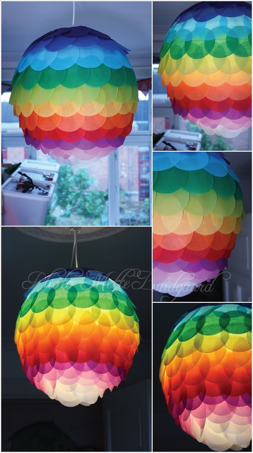 DIY Paper Lantern Jack o' Lanterns, diwali lantern