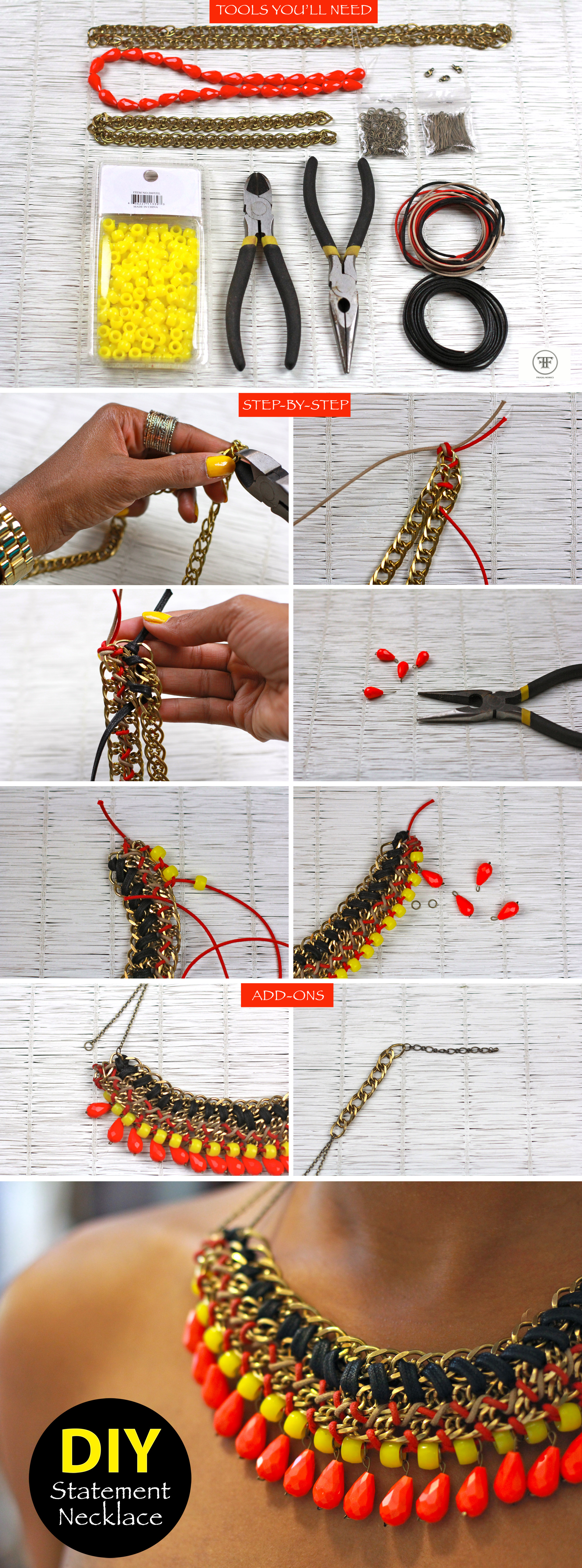 DIY Your Own Trendy Necklace