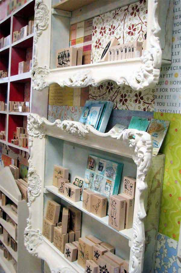  diy repurpose reuse old picture frame ideas13