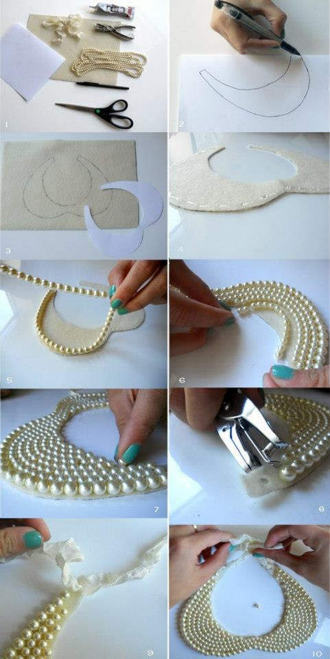 28 DIY Statement Necklace Ideas To Try - Sad To Happy Project