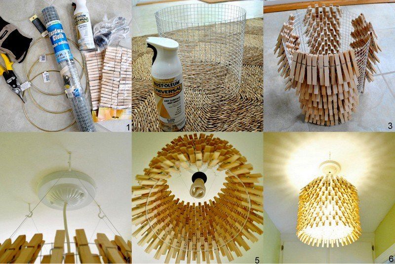 DIY-Homemade Chandelier