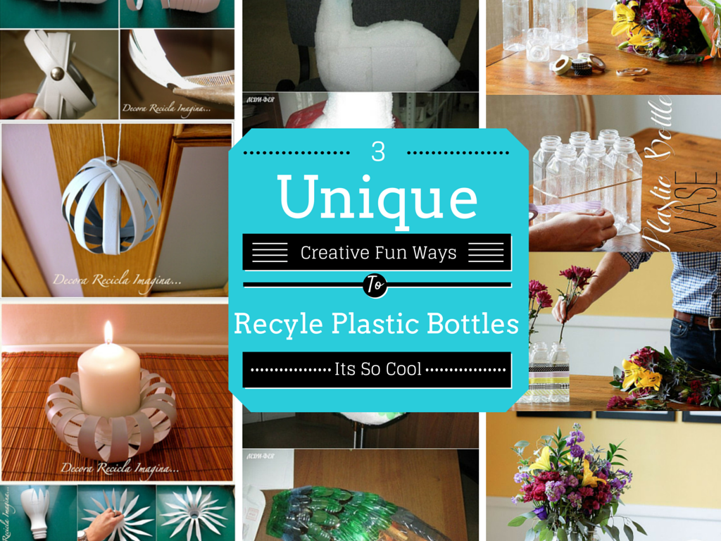 creative reuse of plastic bottles
