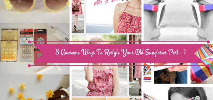 how to decorate sunglasses