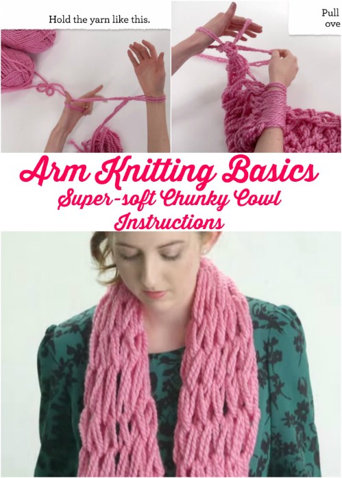 How to Knit an Infinity Scarf in Just 30 Minutes