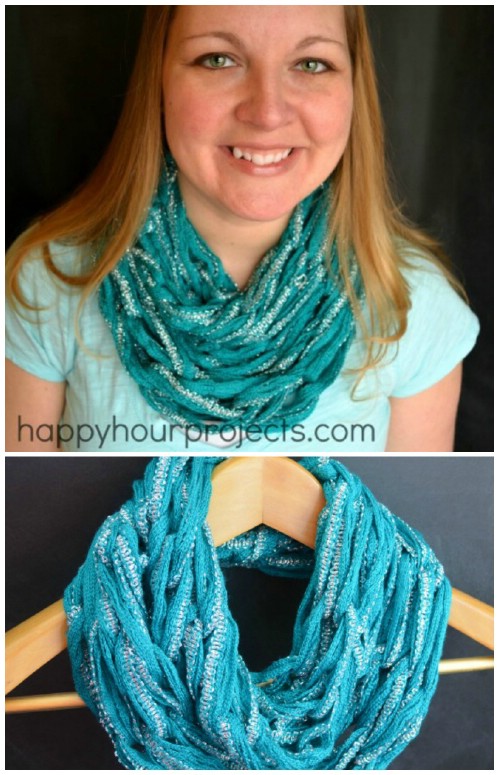 How to Knit an Infinity Scarf in Just 30 Minutes