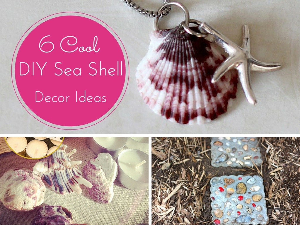 sea shell Decor Ideas diy sea shell jewellery