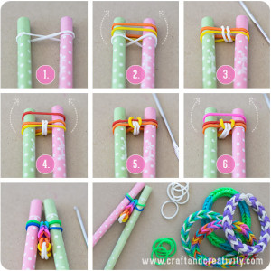 7 Great DIY Tutorials On How to Make Loom Bands: Part 1