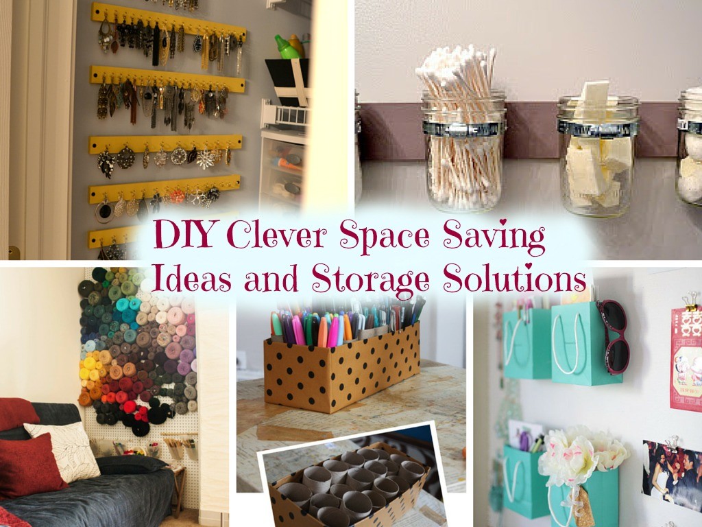 DIY Clever Space Saving Ideas and Storage Solutions