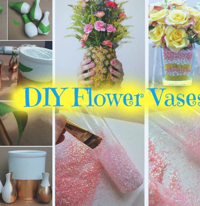 6 Beautiful DIY Vases to Decorate Your Home: Part 1