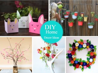 12 Very Easy and Cheap DIY Home Decor Ideas - Sad To Happy Project