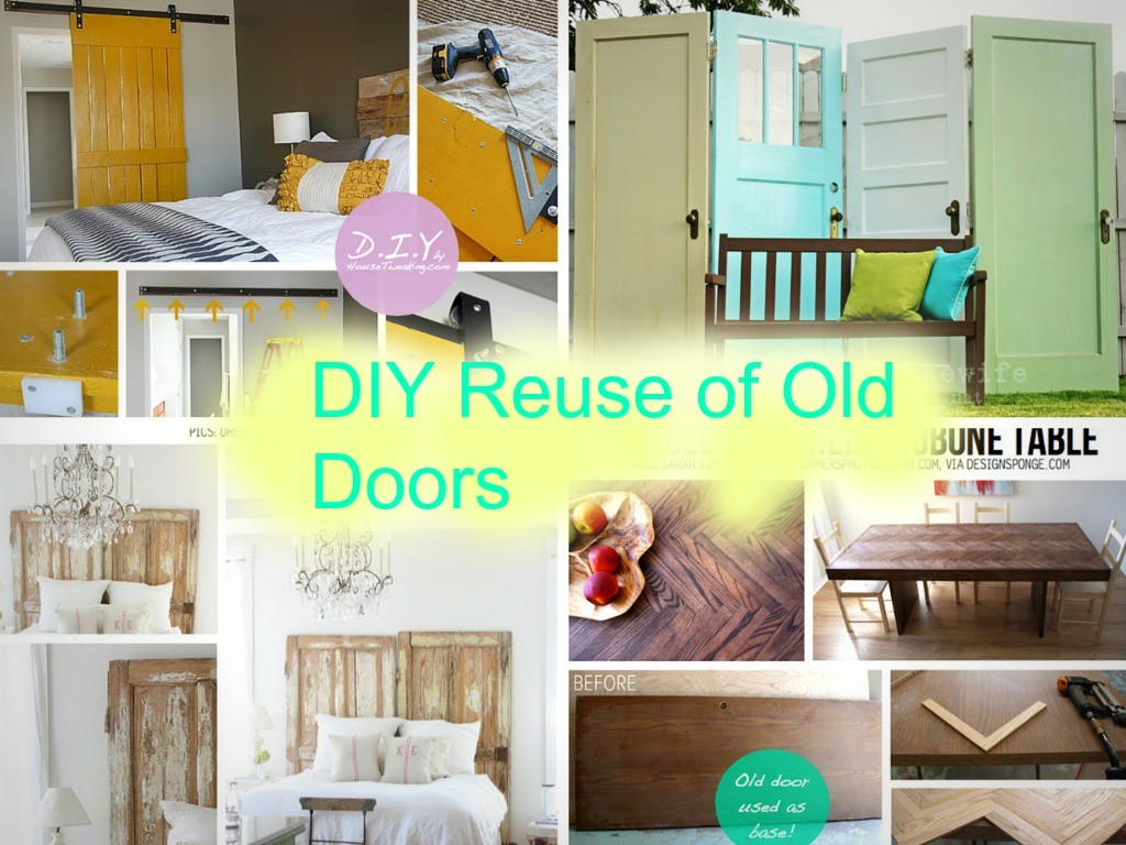 reuse old wooden door diy handmade