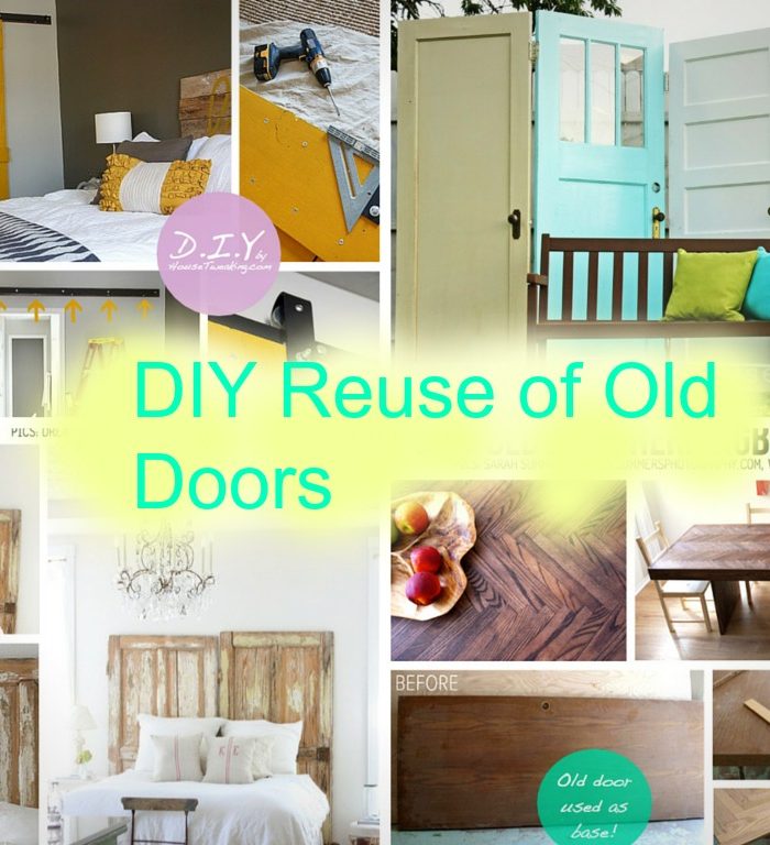 9 Unique Ways To Reuse Old Wooden Doors