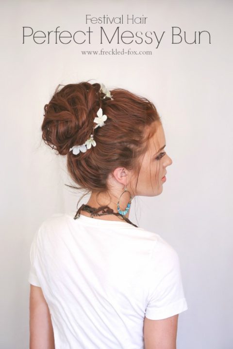 do it yourself messy bun tutorial