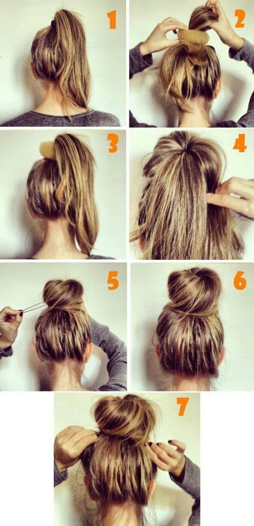 Messy Bun Tutorial For Thick Long Hair - easy messy bun tutorial for thick hair