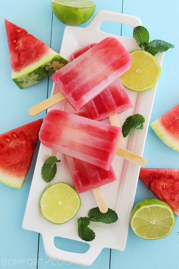 These Deliciously Super Easy 8 DIY Watermelon Popsicles