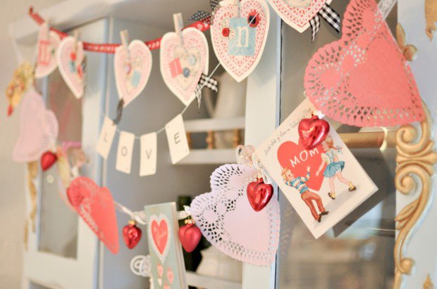 diy decor ideas for Valentines Days