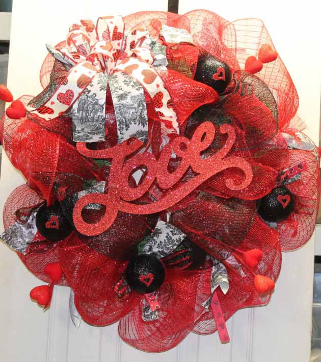 diy wreaths for valentines days