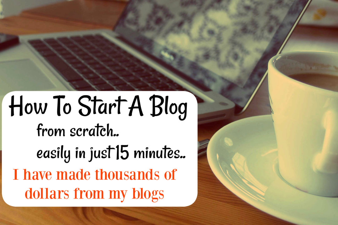How To Start A Blog/Website in 30 Minutes: The Only Guide You Need