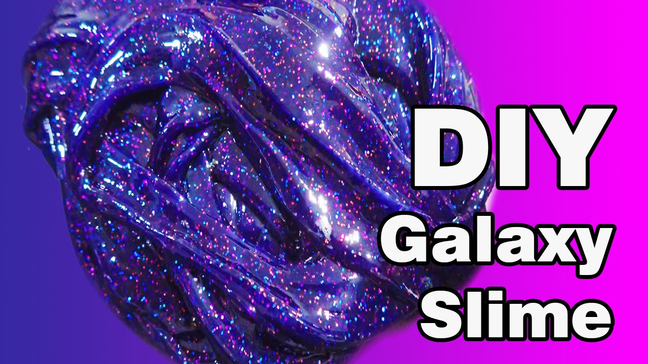 Try this DIY Borax-Free Galaxy Slime for Kids: How to Make DIY Slime