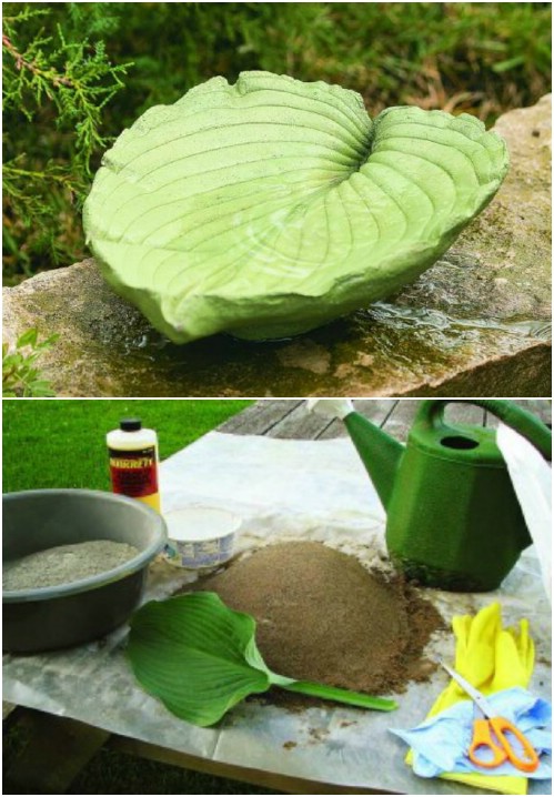 DIY Bird Baths idea