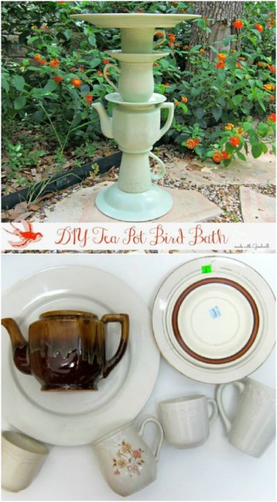 DIY Bird Baths ideas