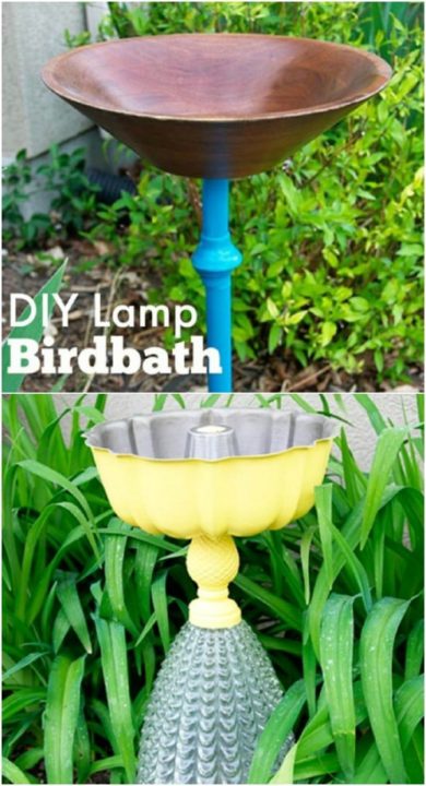 DIY Bird Baths ideas