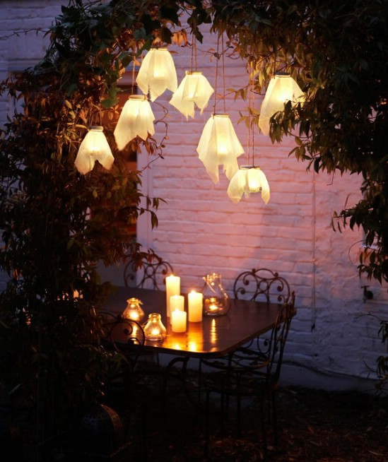 8 Stunning DIY Outdoor Lighting Ideas : For Serious Garden Makeover