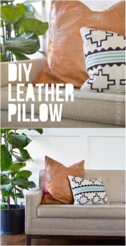 14 Cool And Creative DIY Pillow Projects To Make Your Room Cozy - Sad ...