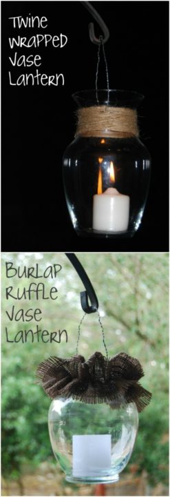 diy lantern Home Decor Projects 9