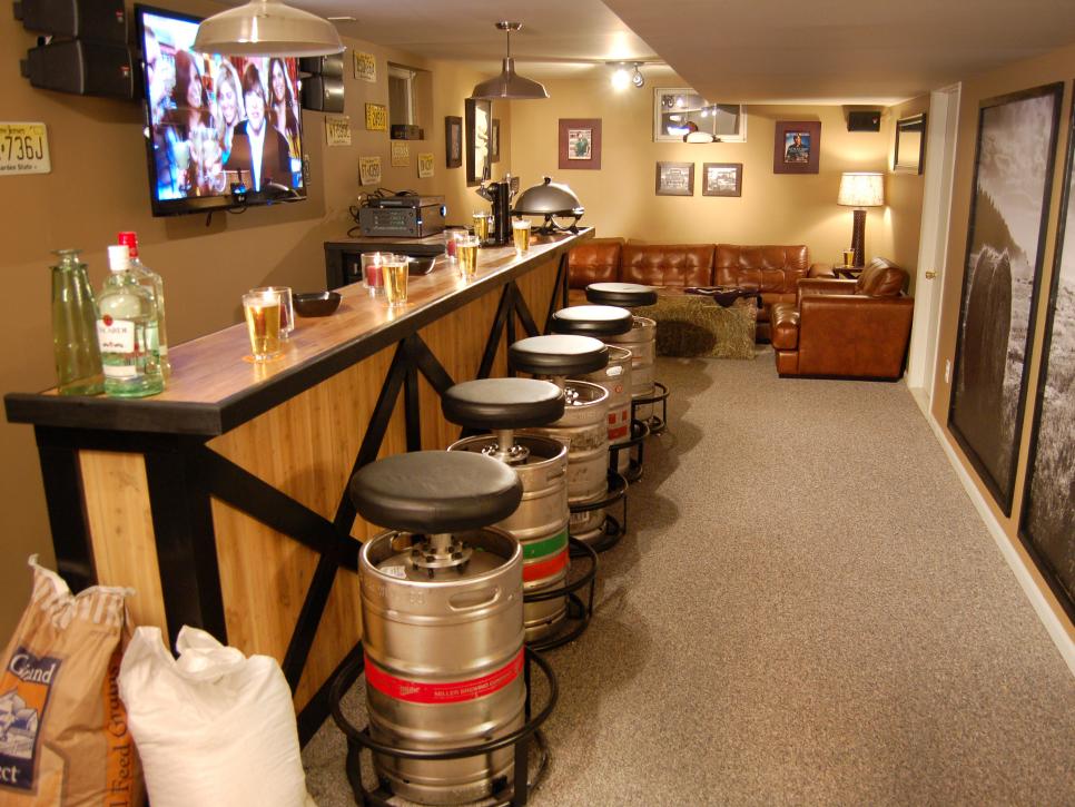 Decorate A Man Cave, Simple Man Cave Ideas