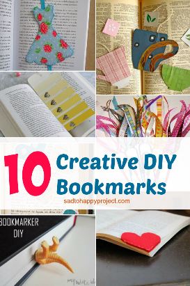 DIY Bookmark Making Ideas creative