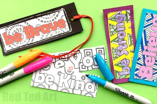 easy bookmark making ideas