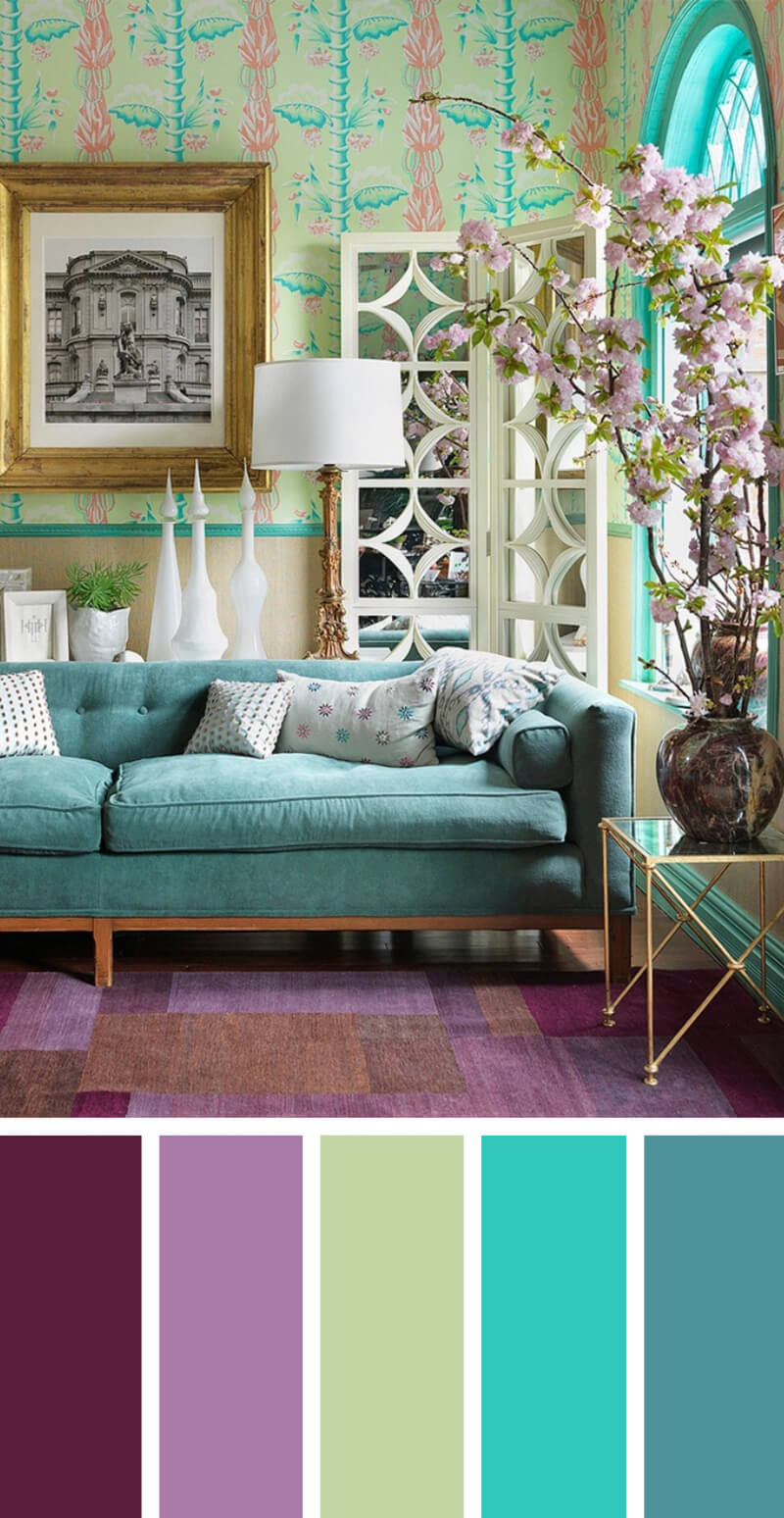 Living Room Color Schemes 