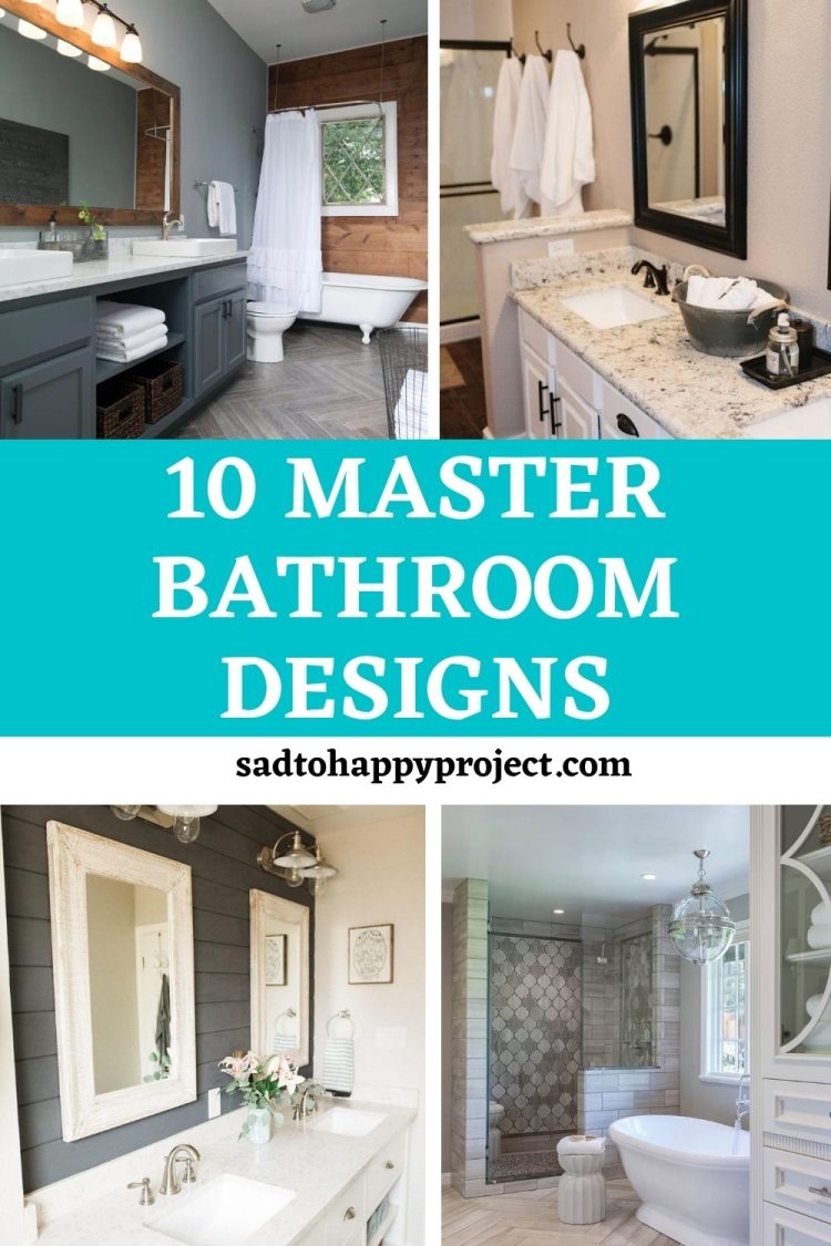 Give your home a makeover with these 10 master bathroom ideas and designs