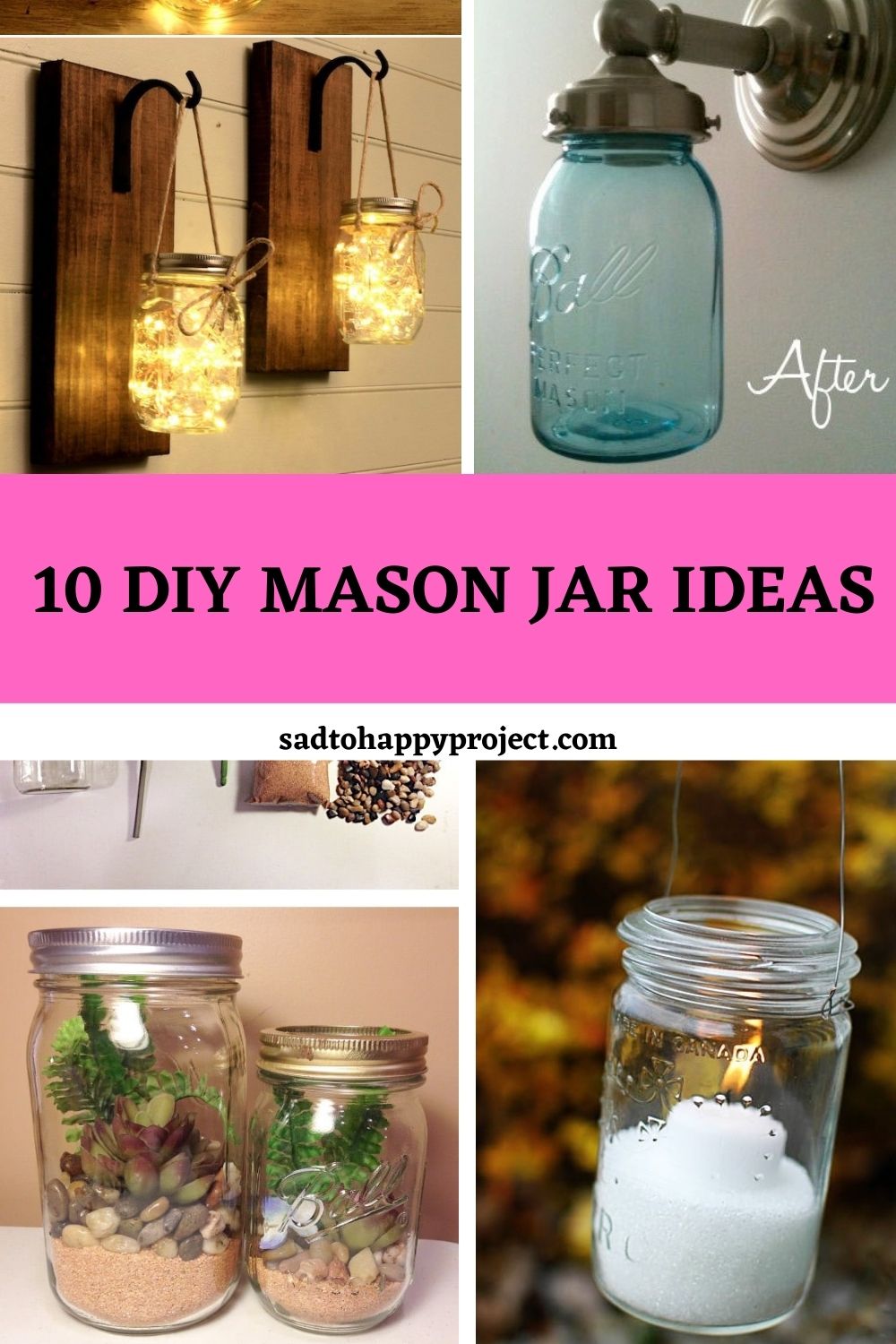 diy easy mason jar