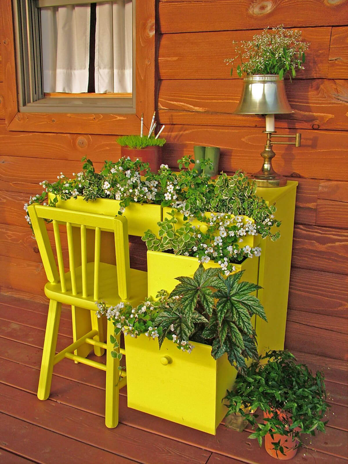 Garden planter container ideas