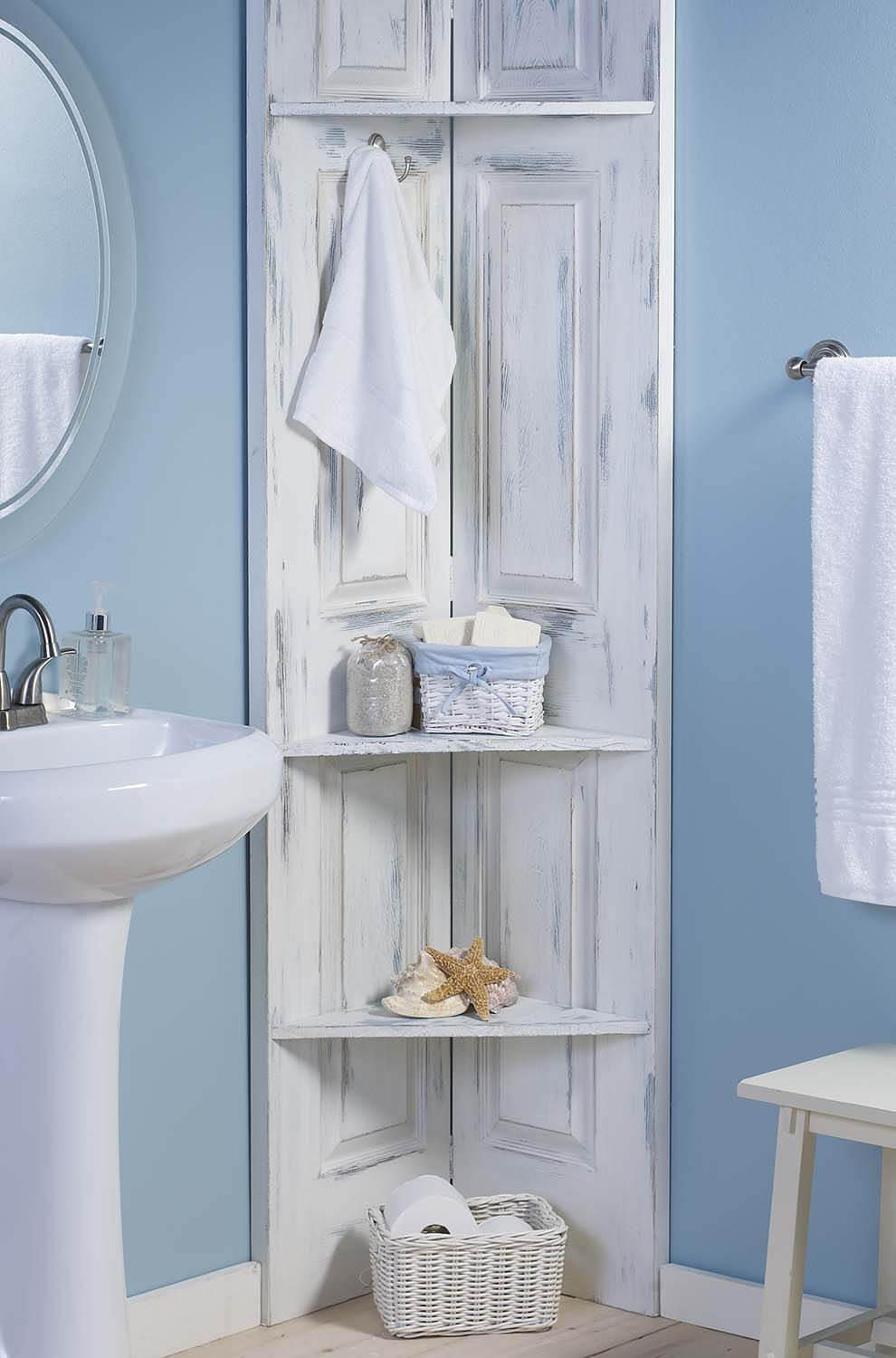 best DIY Bathroom Shelf Ideas