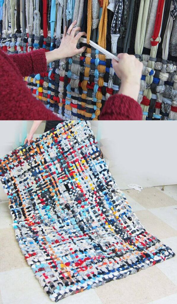 Pinterest Rug Making 25 Best DIY Rug Ideas - Sad To Happy Project