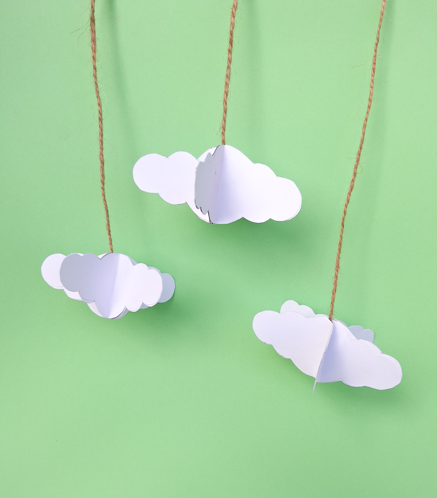 How to Make a Cloud Paper Craft