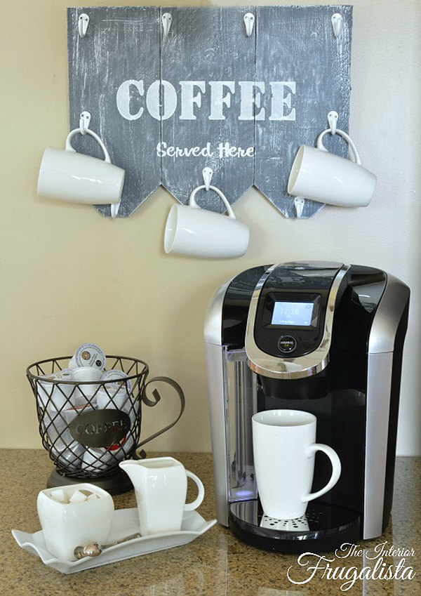 Easy DIY Coffee Mug Holders Ideas