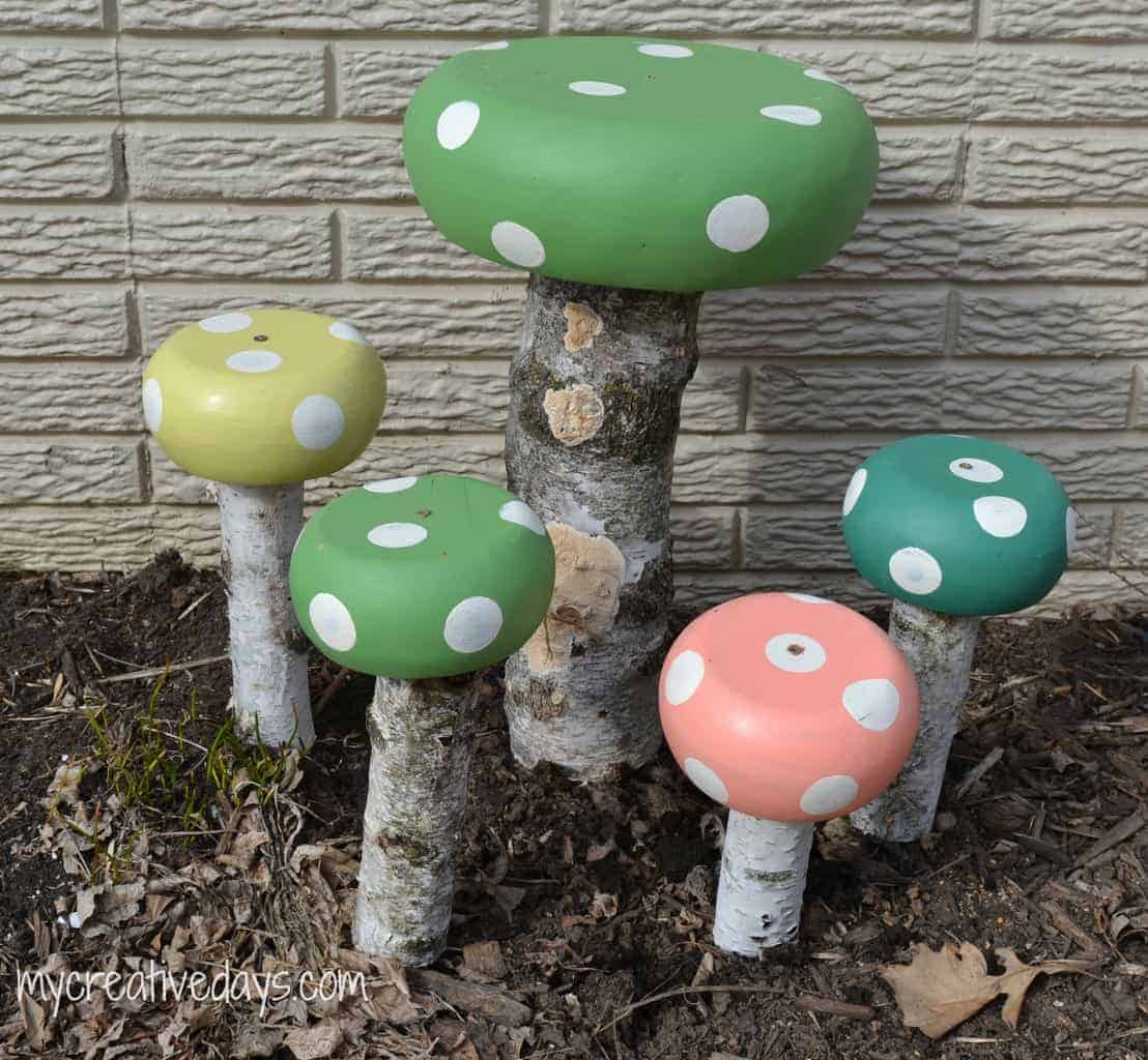 DIY Outdoor Mushroom Ideas for a Magical Garden