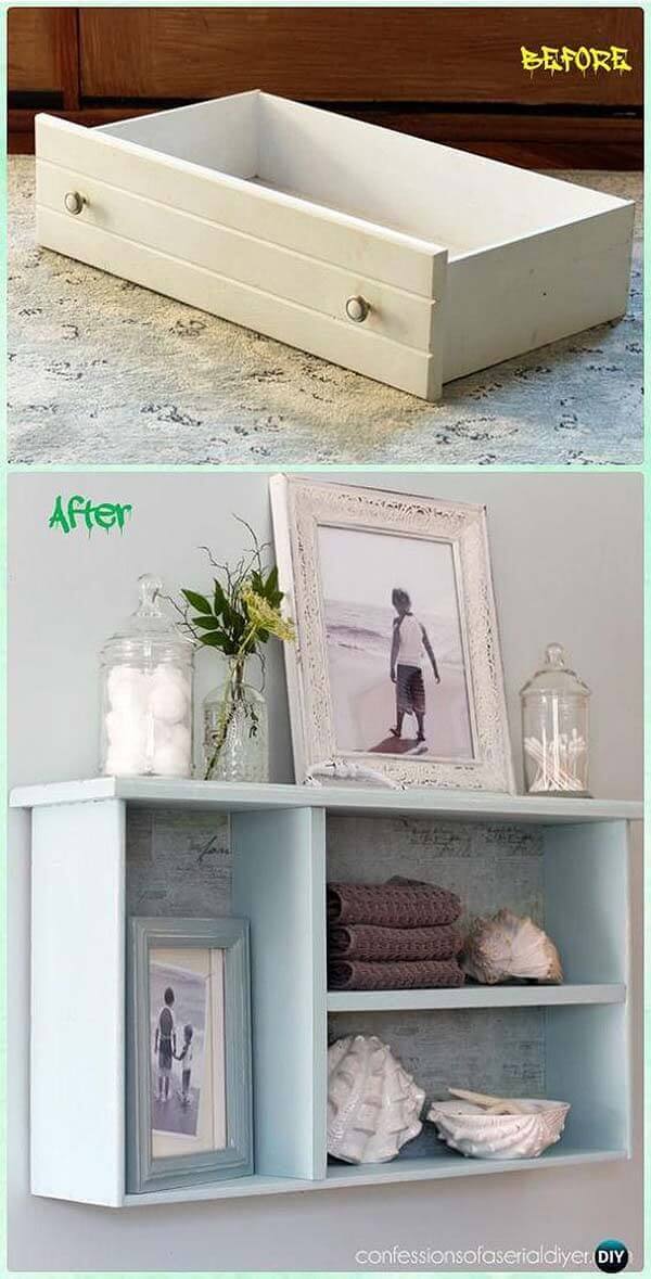 Creative Recycled Old Drawer Ideas