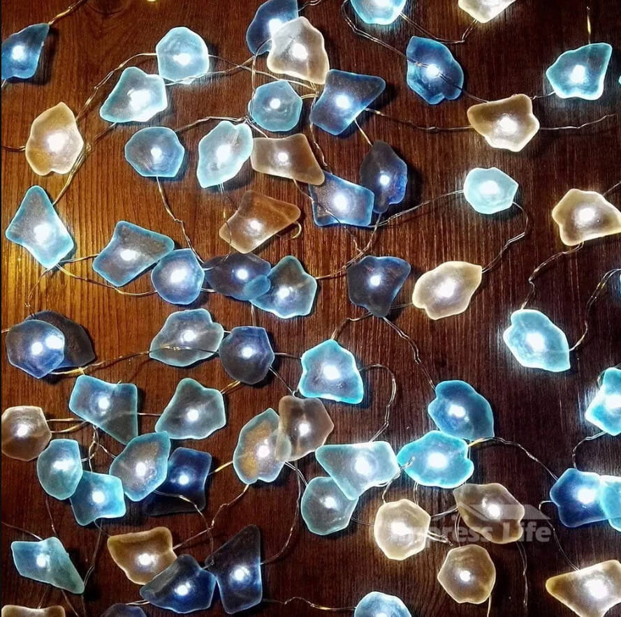 best sea glass art projects ideas design