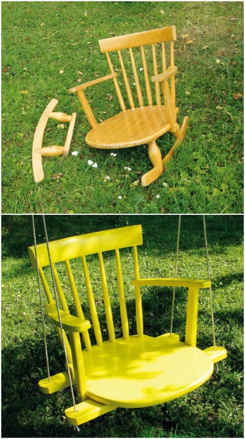 Repurpose Old Chairs