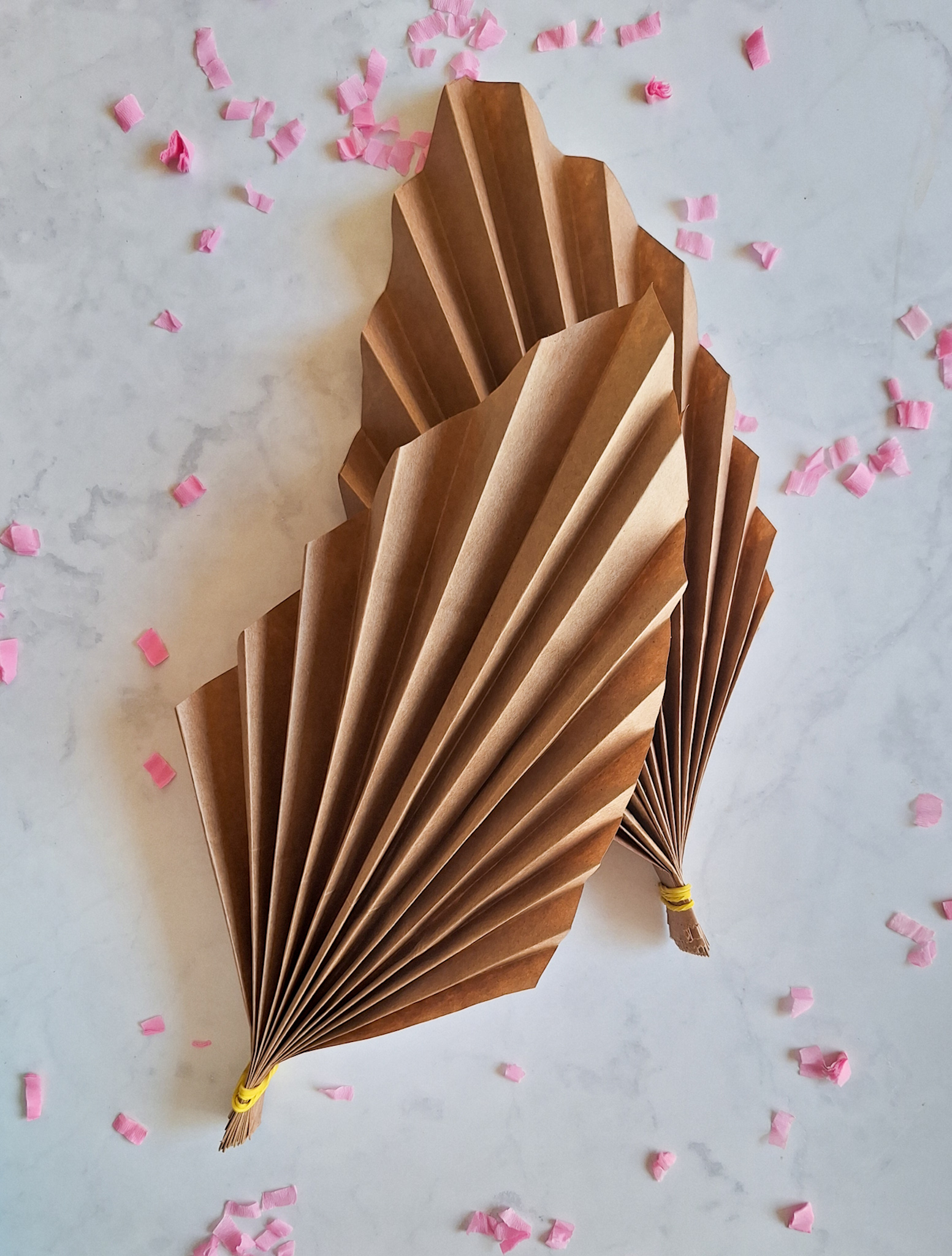 How to Make Stunning Paper Leaves from Brown Paper Bag