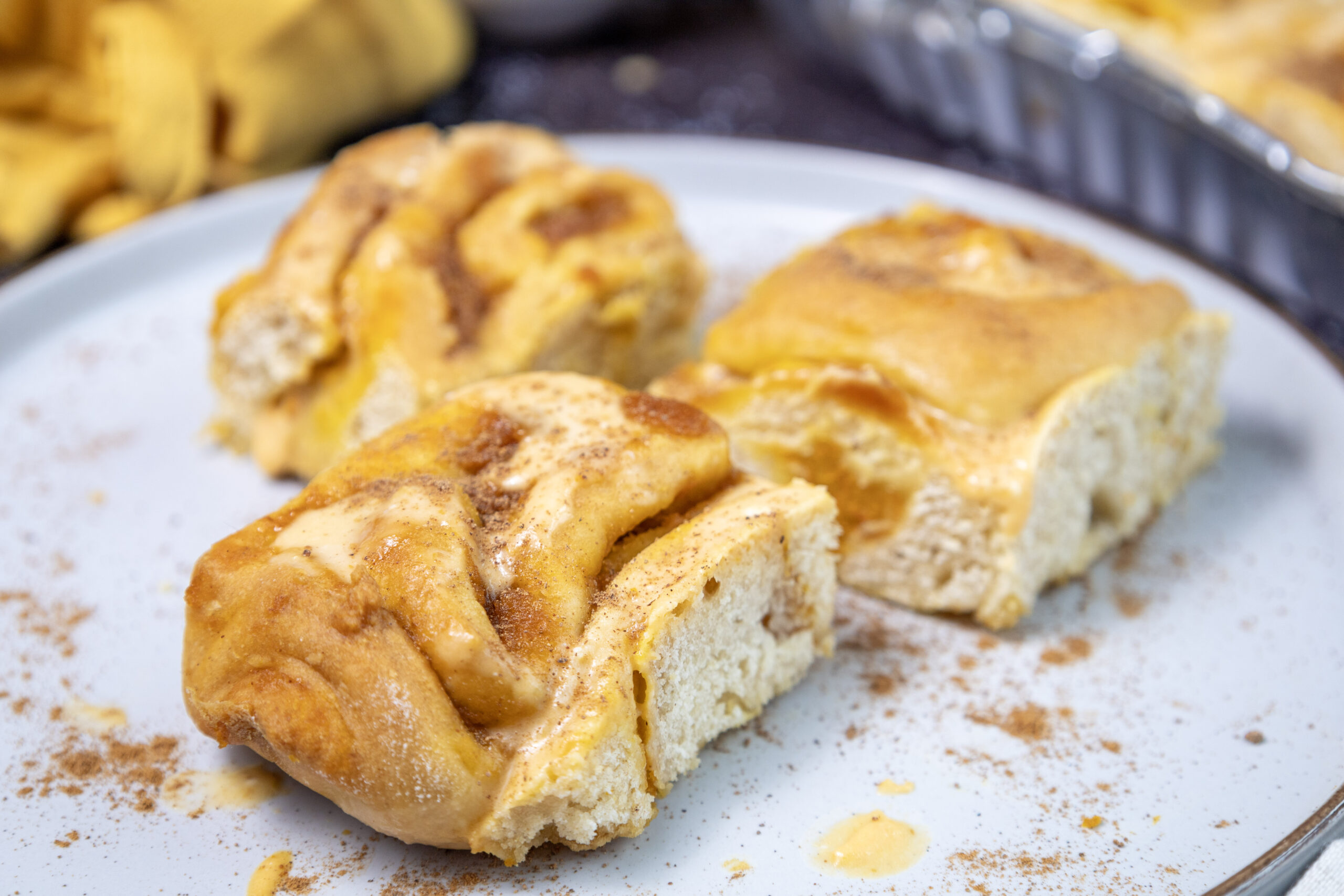 Pumpkin Cinnamon Rolls